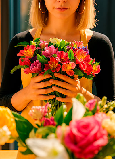 Доставка свежих цветов в Черногорске за 2 часа