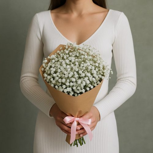 Букет из Гипсофил «Нежное облако»